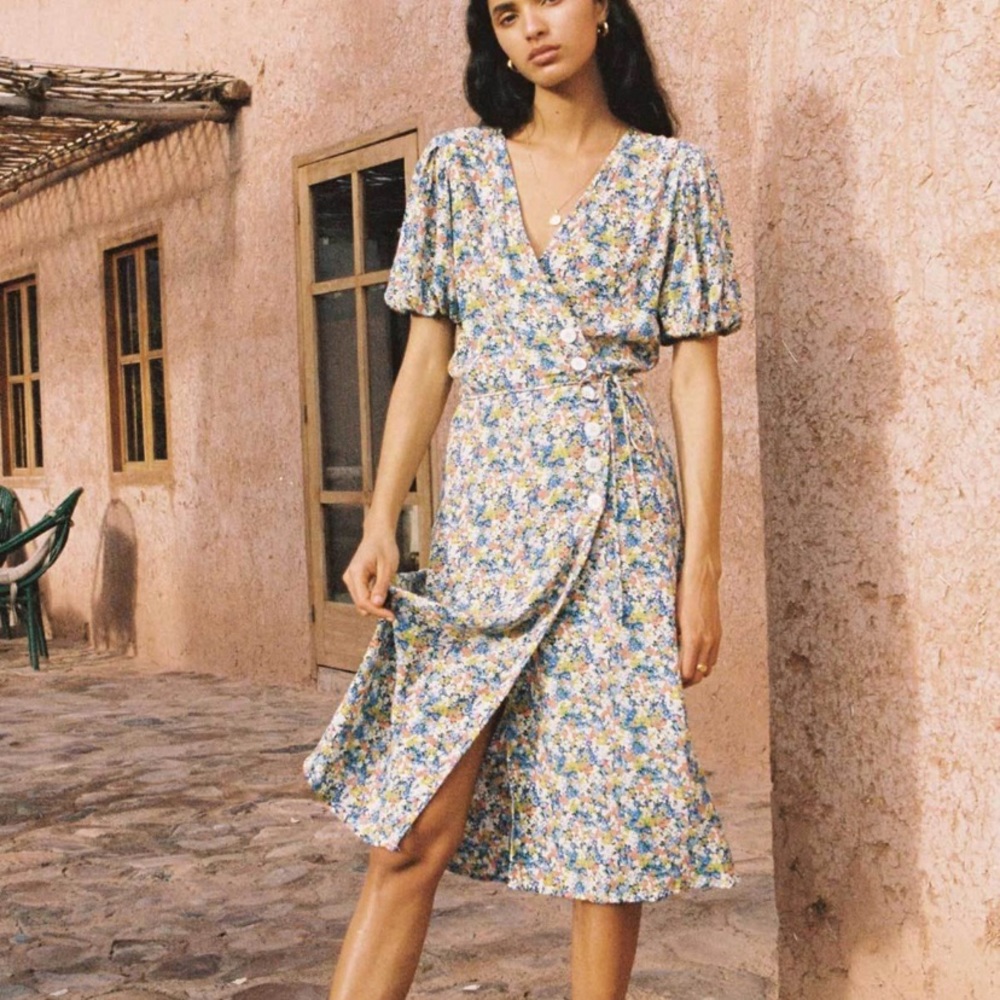 NTW Faithfull the Brand Martha Dress in 8 L